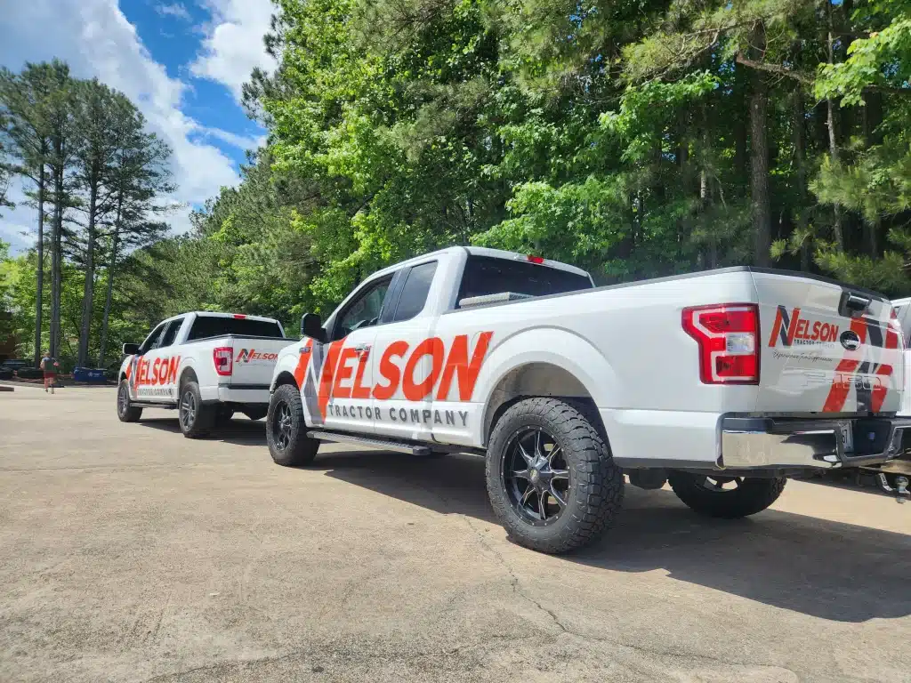 Fleet trucks, Nelson Tractor Company, by High Stakes Creative