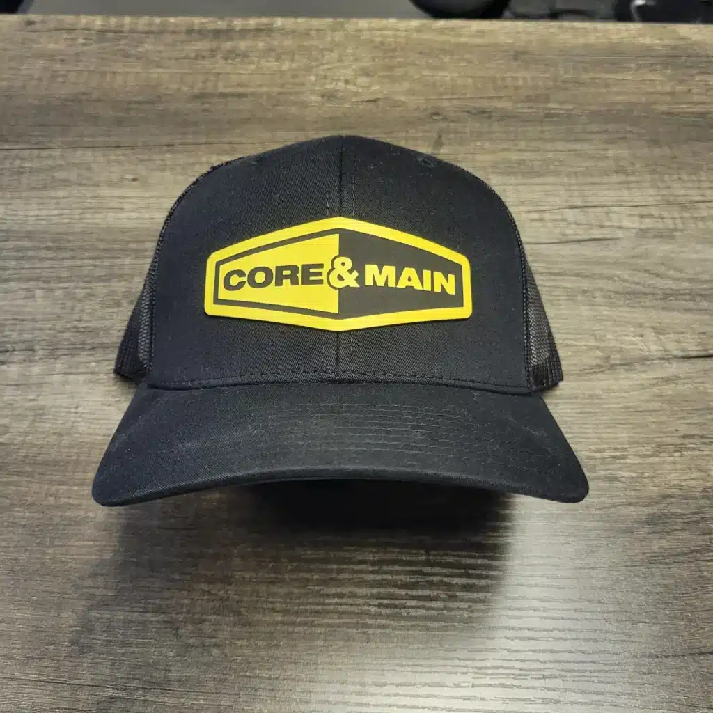 Patch hat, Core & Main, by High Stakes Creative, metro Atlanta