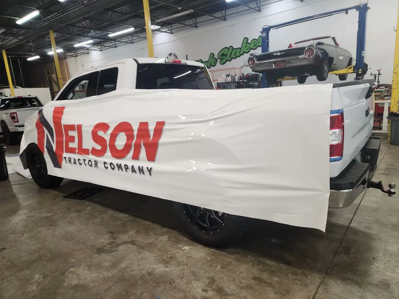 Branded vehicle wrap in Atlanta Metro Area, showcasing mobile advertising for local businesses