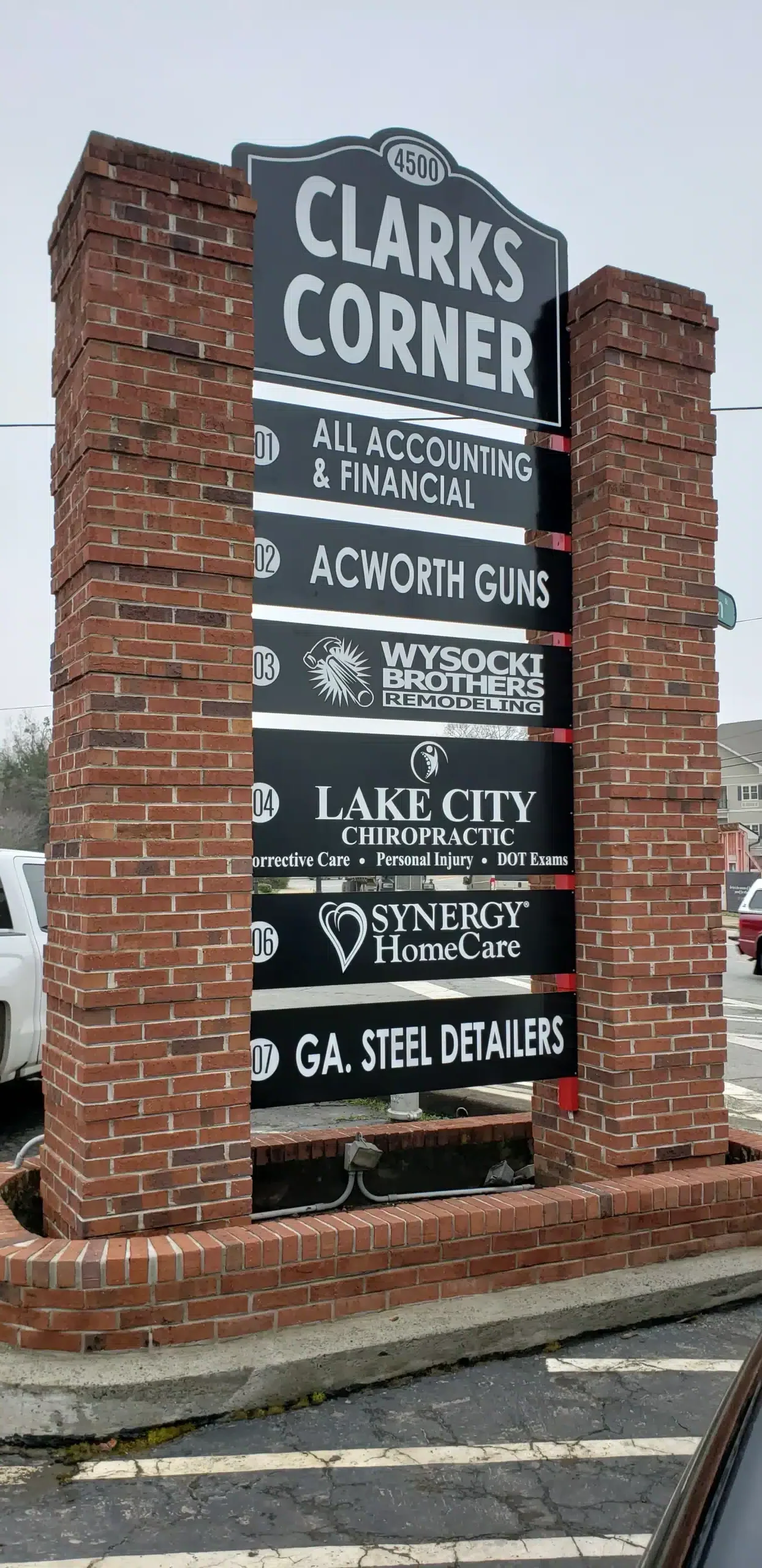 Window graphics on a business in Atlanta illustrating best practices in signage photography