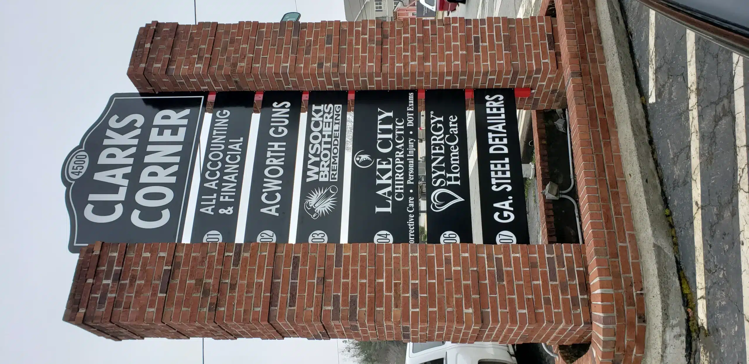 Outdoor business sign in Marietta, GA, demonstrating effective signage for customer attraction