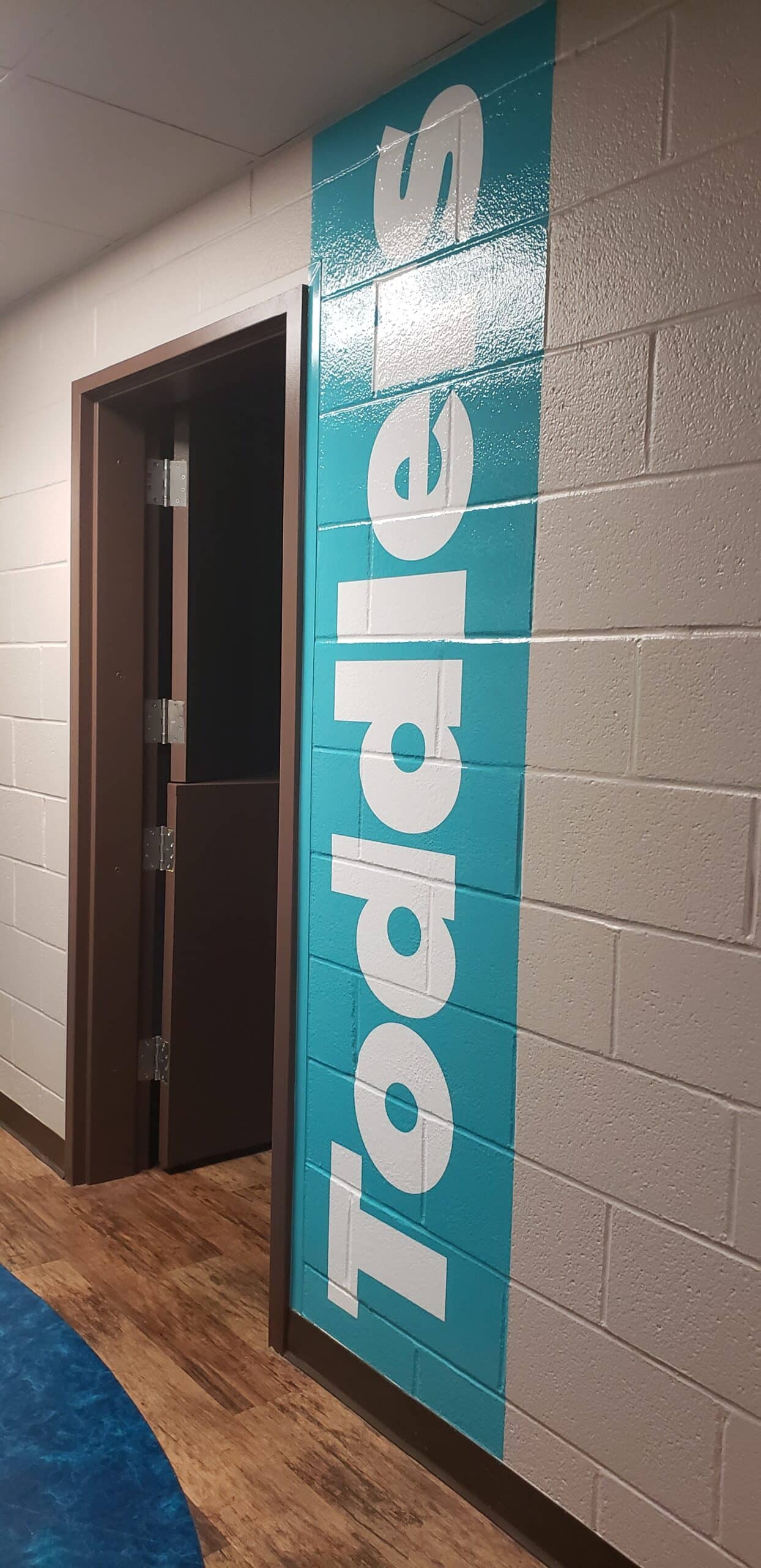 Classroom name graphics, Piedmont Kids, Marietta, GA, by High Stakes Creative