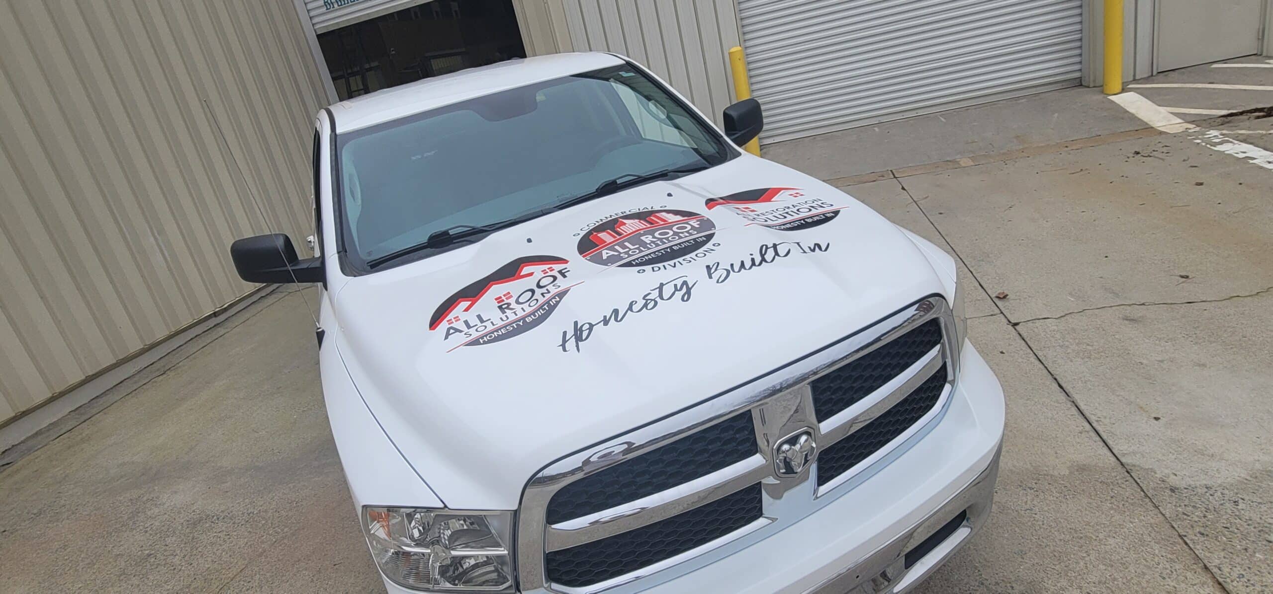 Restoration truck wraps, All Restoration Solutions, Kennesaw, GA, by High Stakes Creative