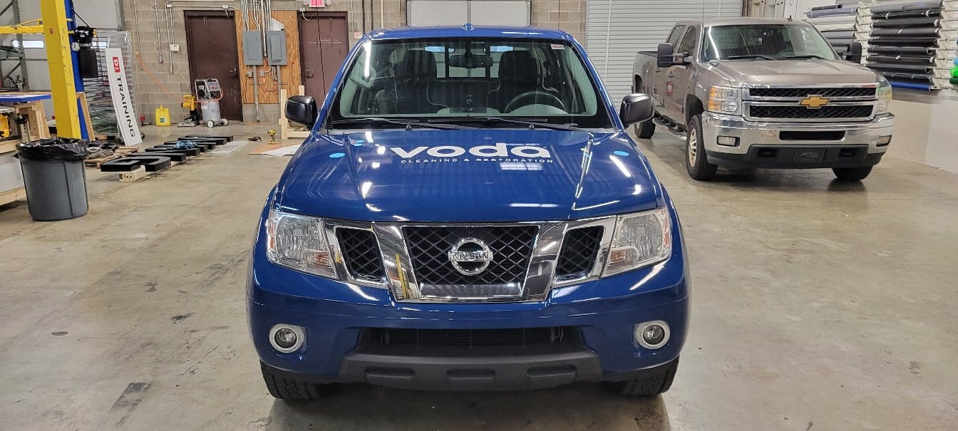Pickup wrap front, Voda, by High Stakes Creative