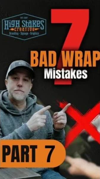 Video: Part 7: Photos on fleet wraps (2:12)