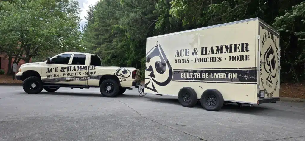 Truck and trailer fleet wrap, Ace & Hammer, by High Stakes Creative
