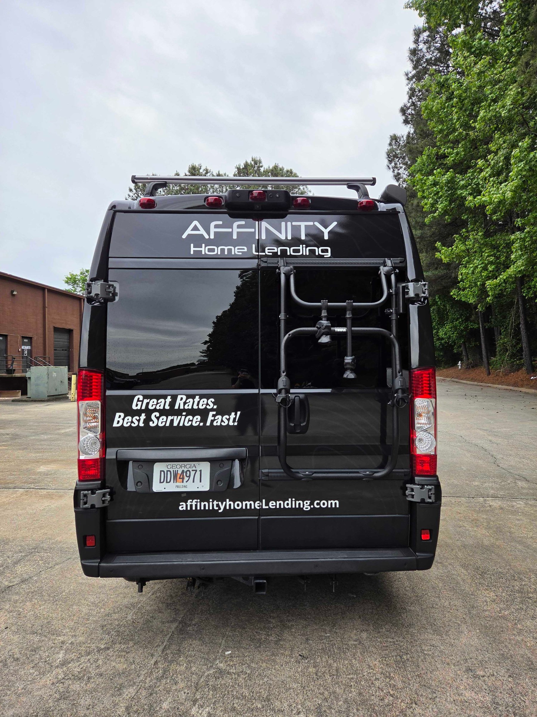 Ram ProMaster van wrap, Affinity Home Lending, Marietta, GA, by High Stakes Creative