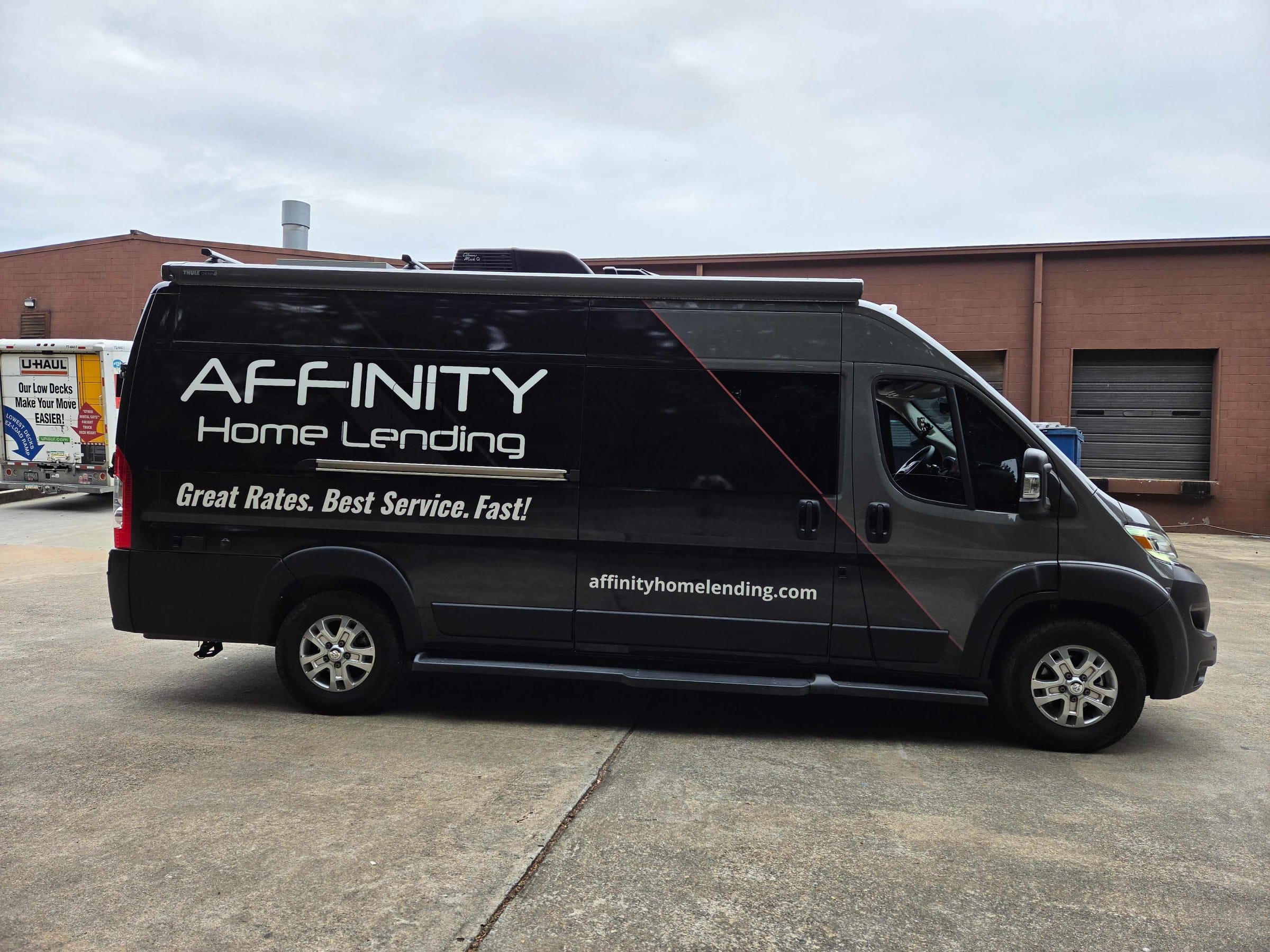 Ram ProMaster van wrap, Affinity Home Lending, Marietta, GA, by High Stakes Creative