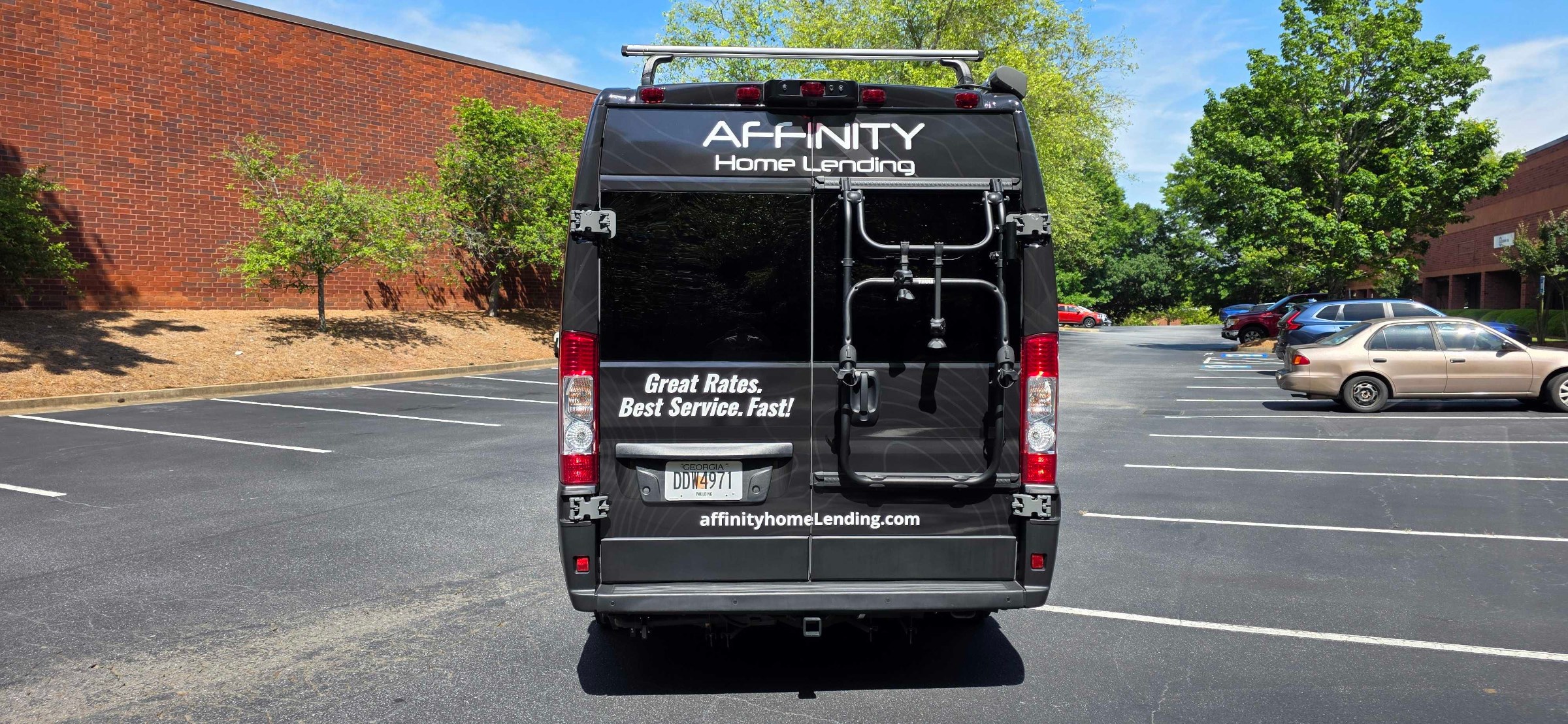Ram ProMaster van wrap, Affinity Home Lending, Marietta, GA, by High Stakes Creative