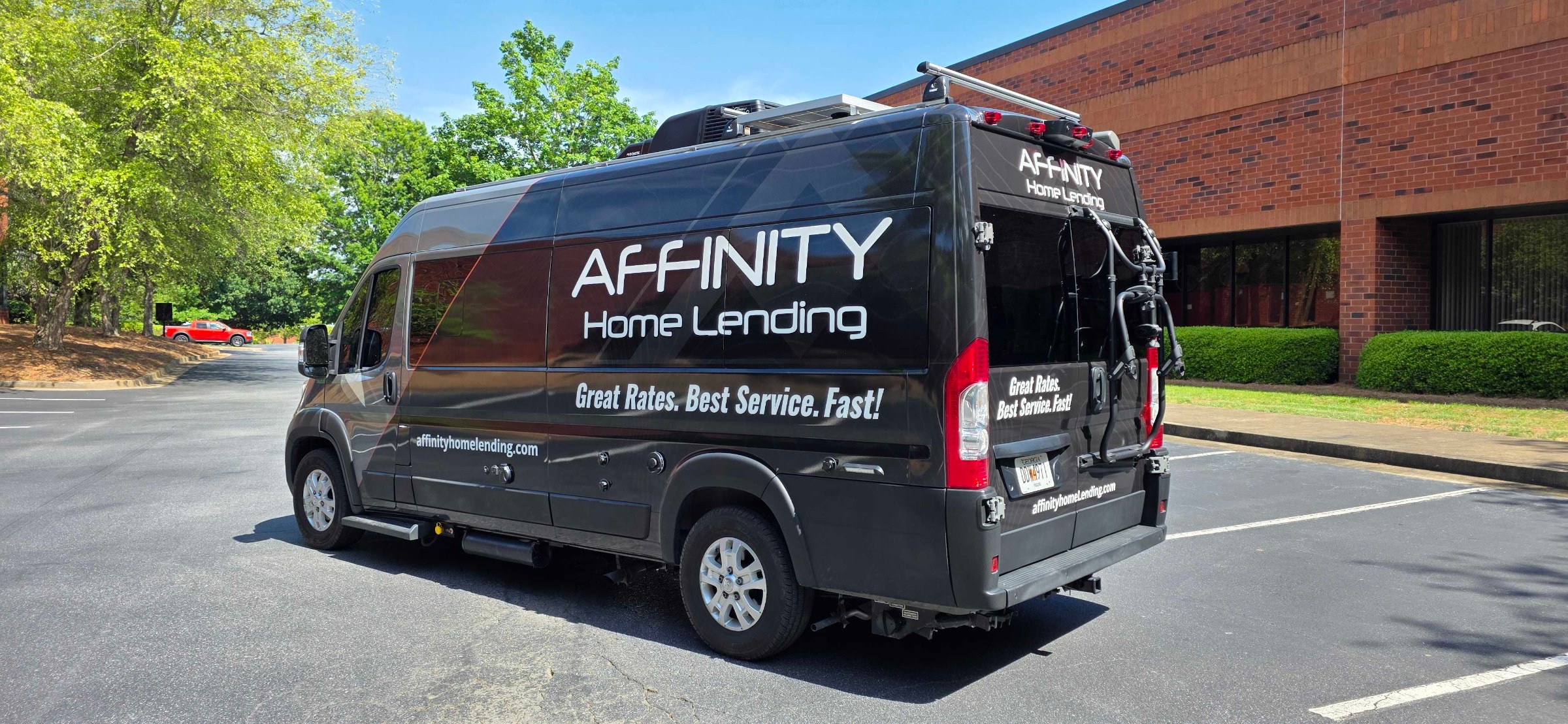 Ram ProMaster van wrap, Affinity Home Lending, Marietta, GA, by High Stakes Creative