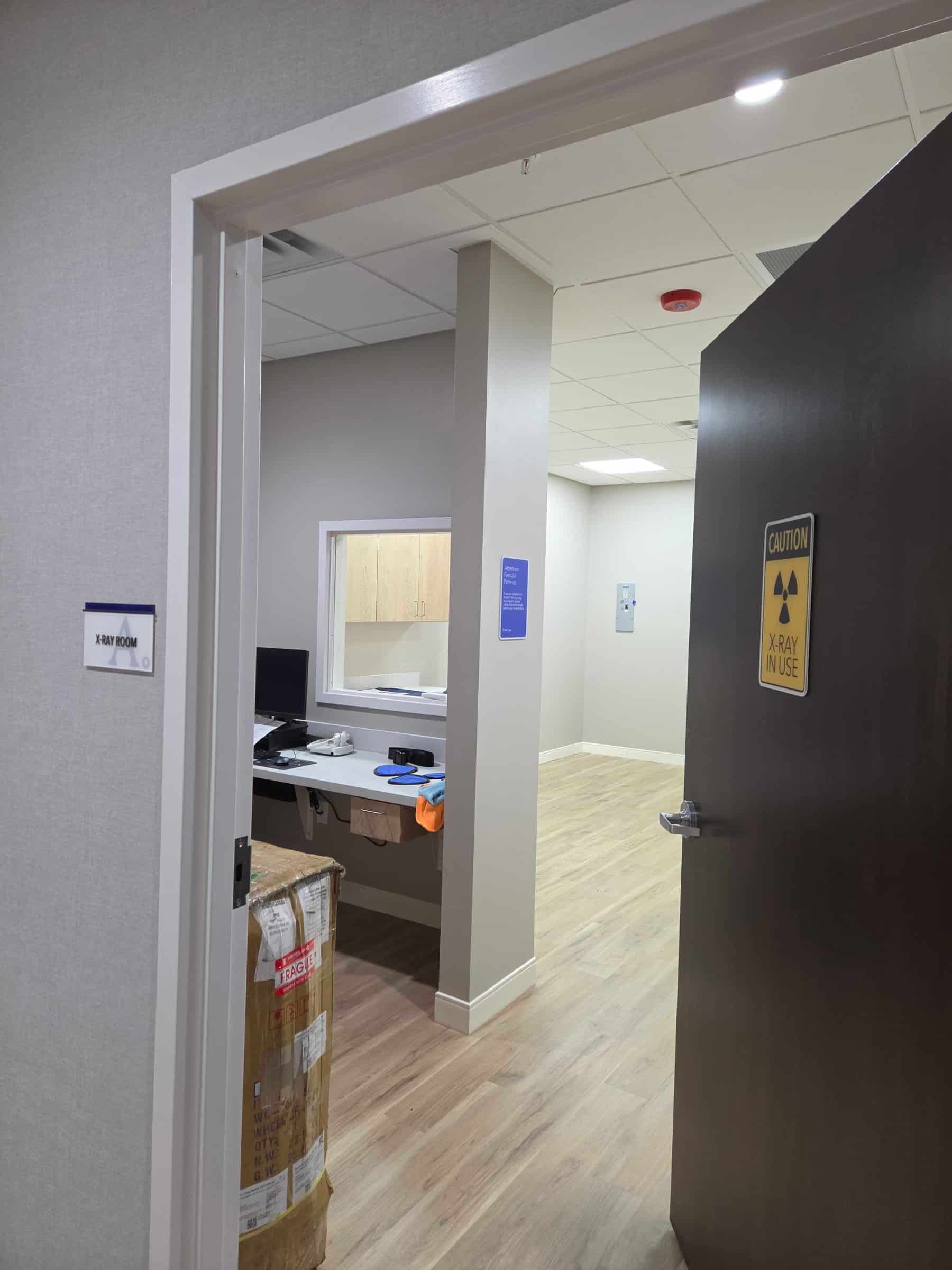 Frosted glass door logos and suite film, Amera, Kennesaw, GA, by High Stakes Creative