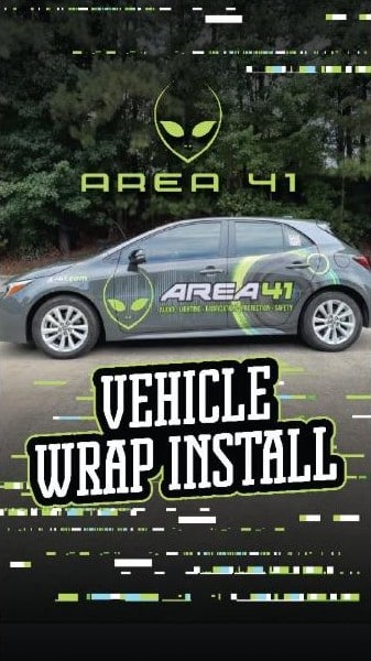 Video: New wrap for Area 41