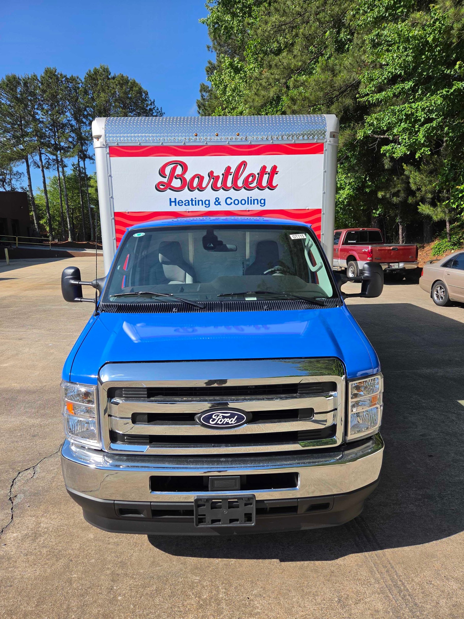 Box truck wrap, Bartlett Heating & Cooling, Marietta, GA, by High Stakes Creative