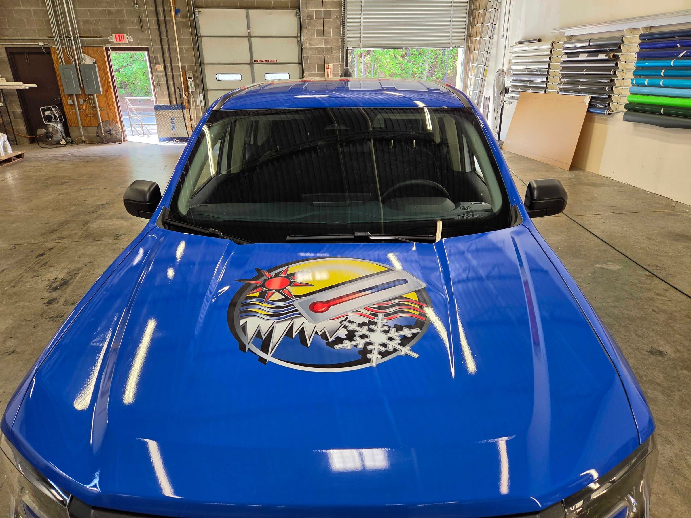 Ford Maverick wrap, Bartlett Heating & Cooling, Marietta, GA, by High Stakes Creative