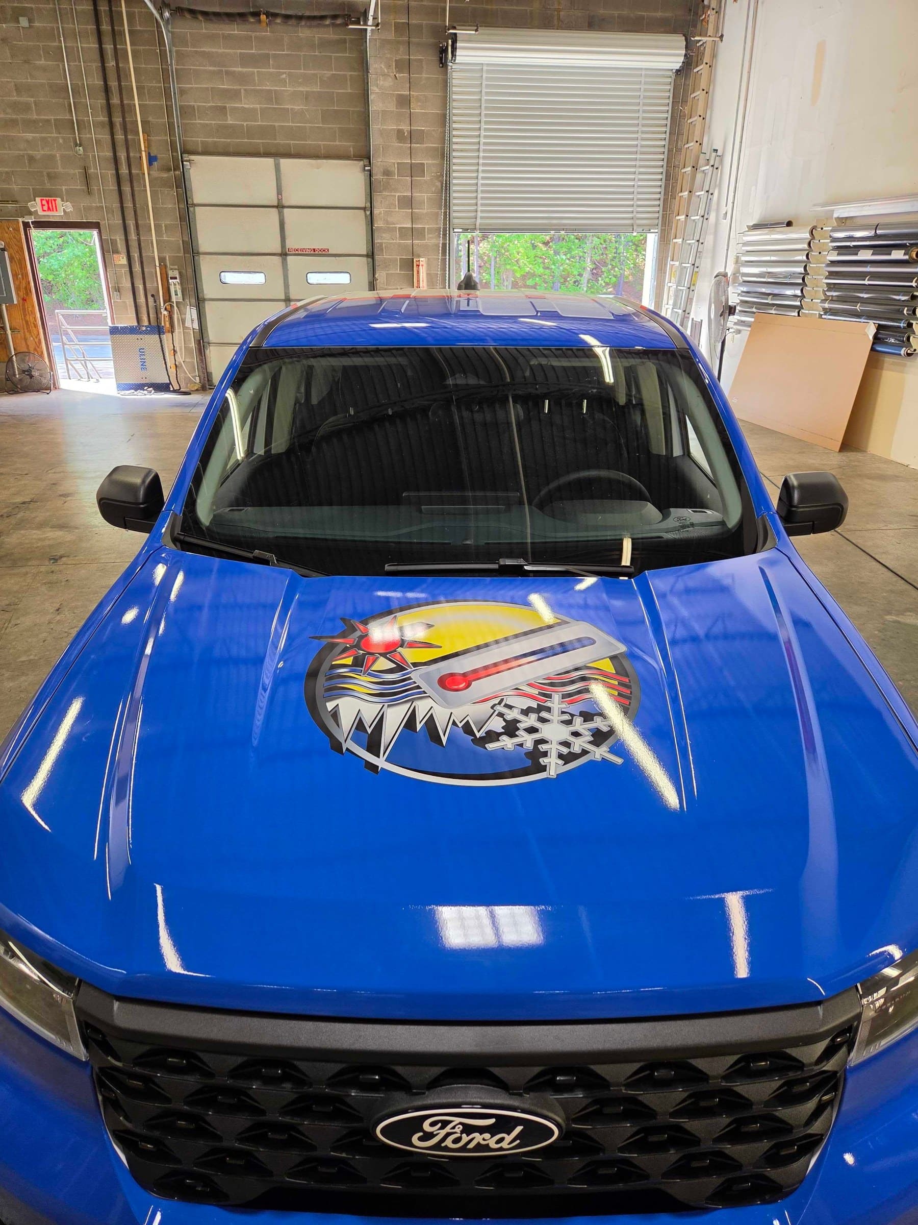Ford Maverick wrap, Bartlett Heating & Cooling, Marietta, GA, by High Stakes Creative