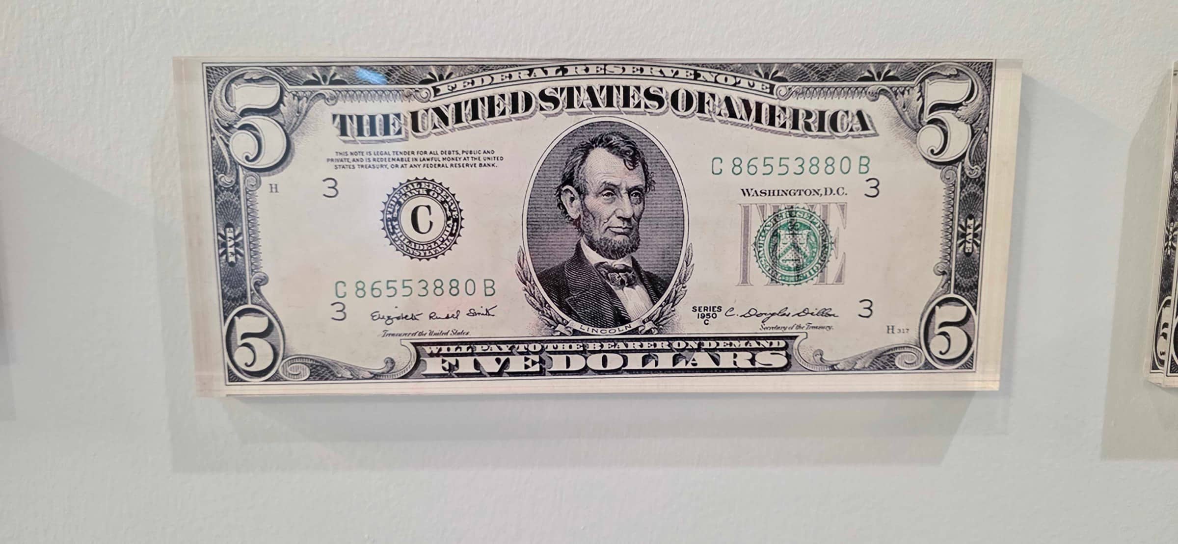 Currency and history wall graphics, Five Star Credit Union, Dothan, AL, by High Stakes Creative