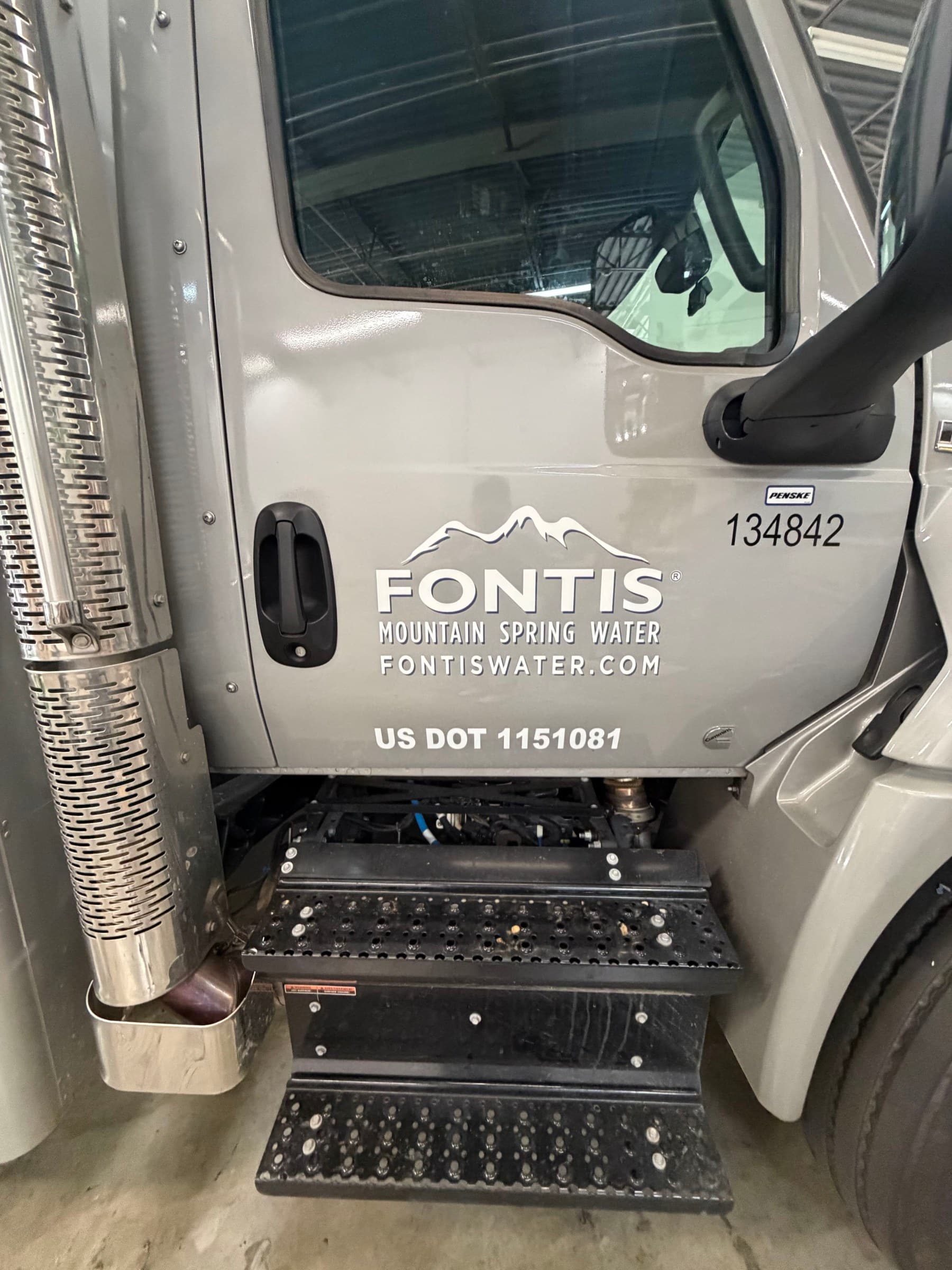 Box truck wrap, Fontis Mountain Spring Water, Marietta, GA, by High Stakes Creative
