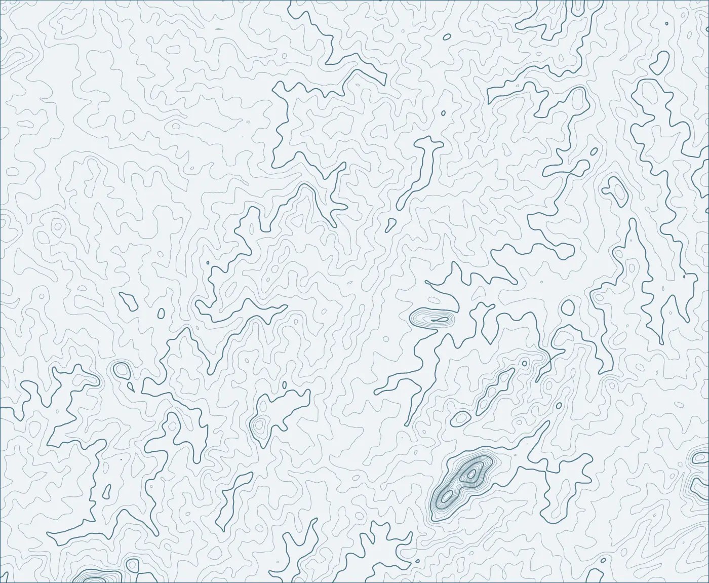 Topographic line map around Kennesaw, Georgia