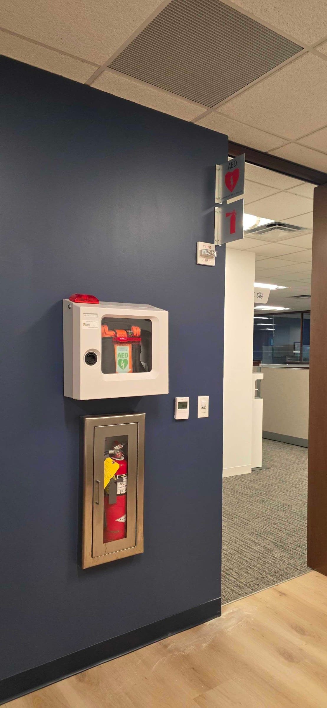 Office frosted glass and dimensional logo wall, Merrill, a Bank of America company, by High Stakes Creative