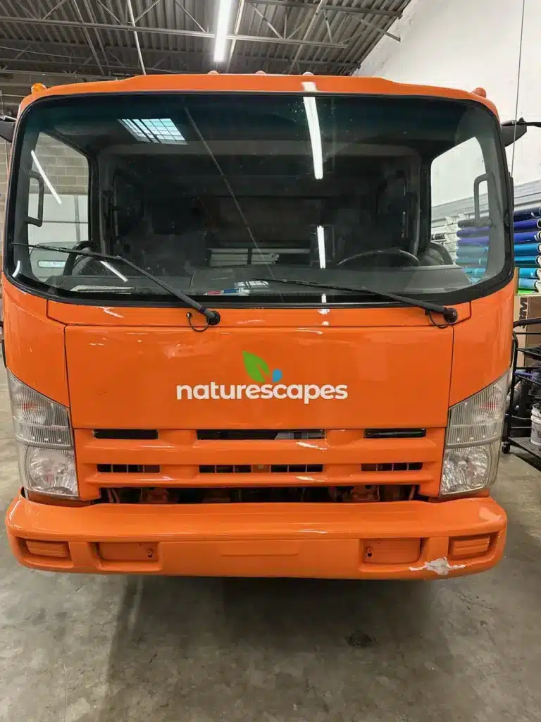 Box truck fleet graphics, NatureScapes, by High Stakes Creative, serving Buckhead, GA
