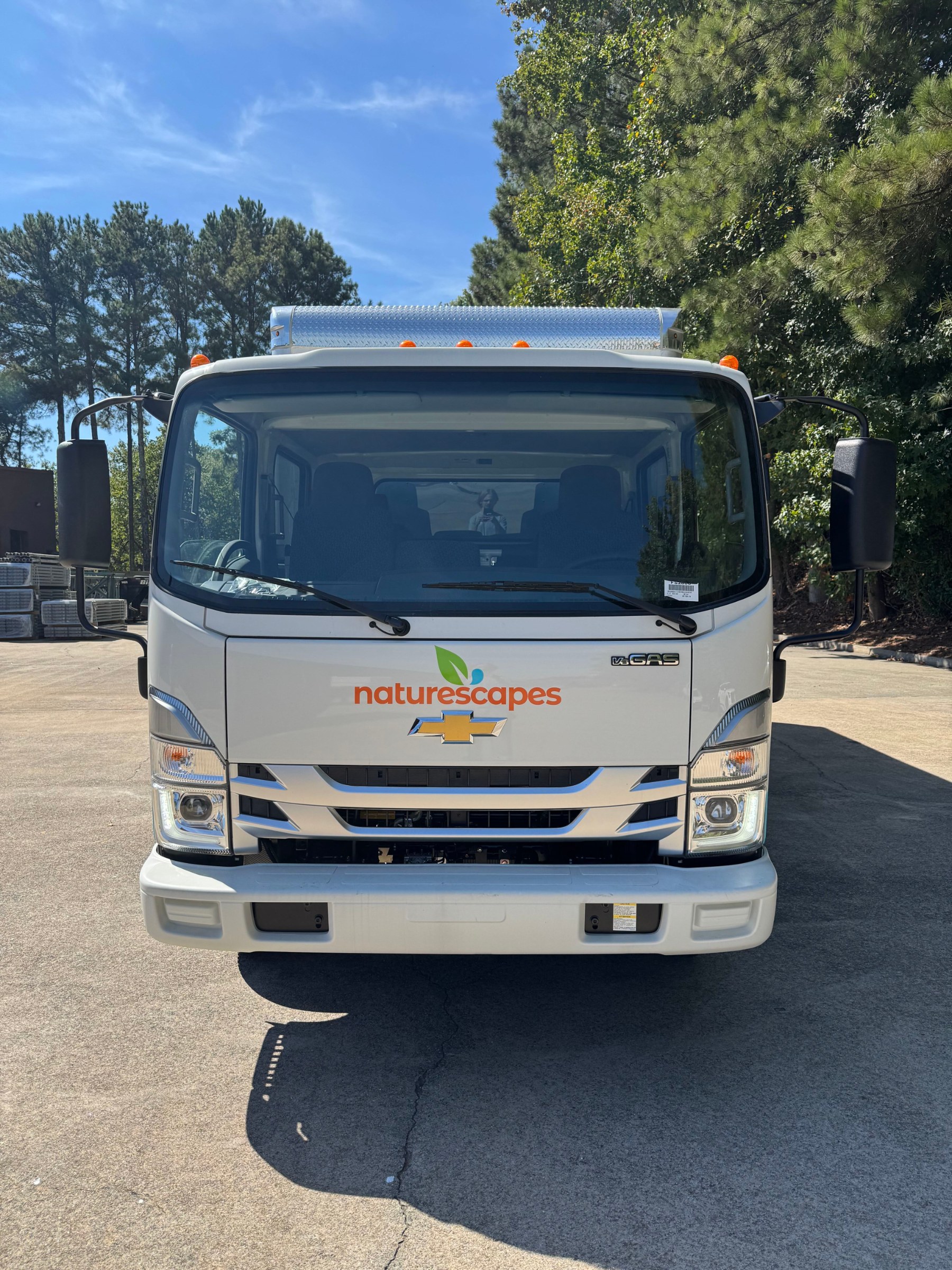 Isuzu box truck graphics, NatureScapes, Atlanta, GA, by High Stakes Creative