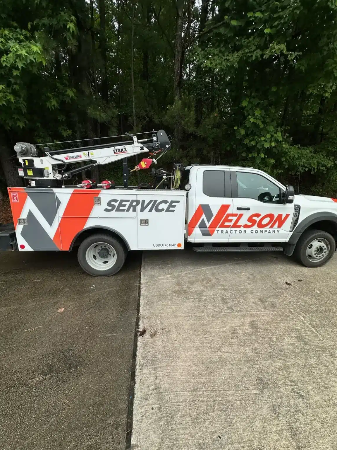 Fleet truck wraps for Nelson Tractor Company, by High Stakes Creative