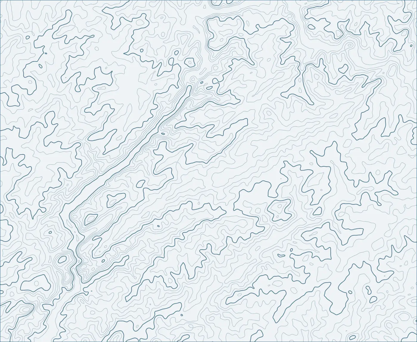 Topographic line map around Sandy Springs, Georgia