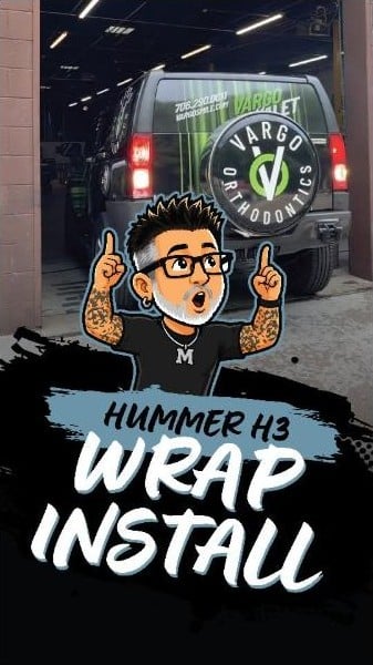 Video: Hummer H3 wrap install