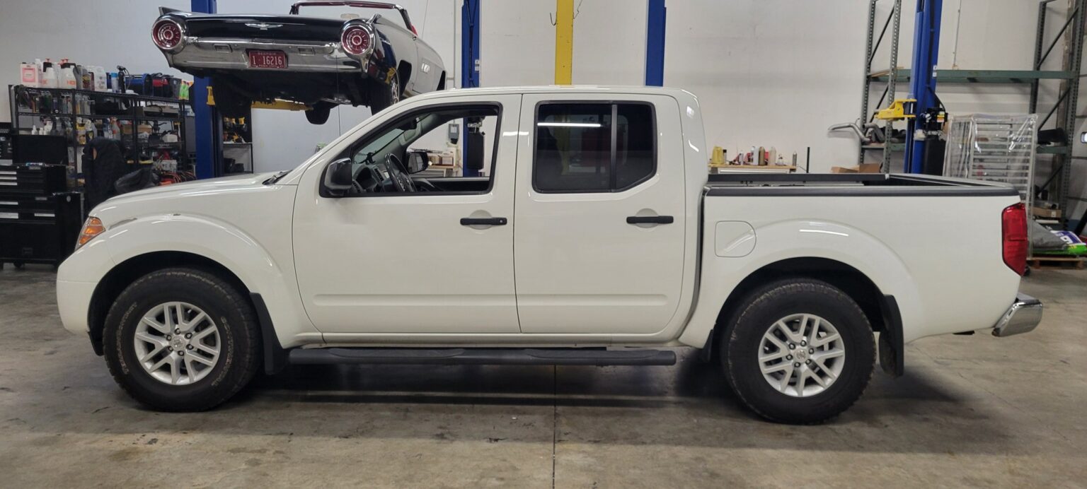 Pickup before its wrap, Voda Cleaning & Restoration, Kennesaw, GA, by High Stakes Creative