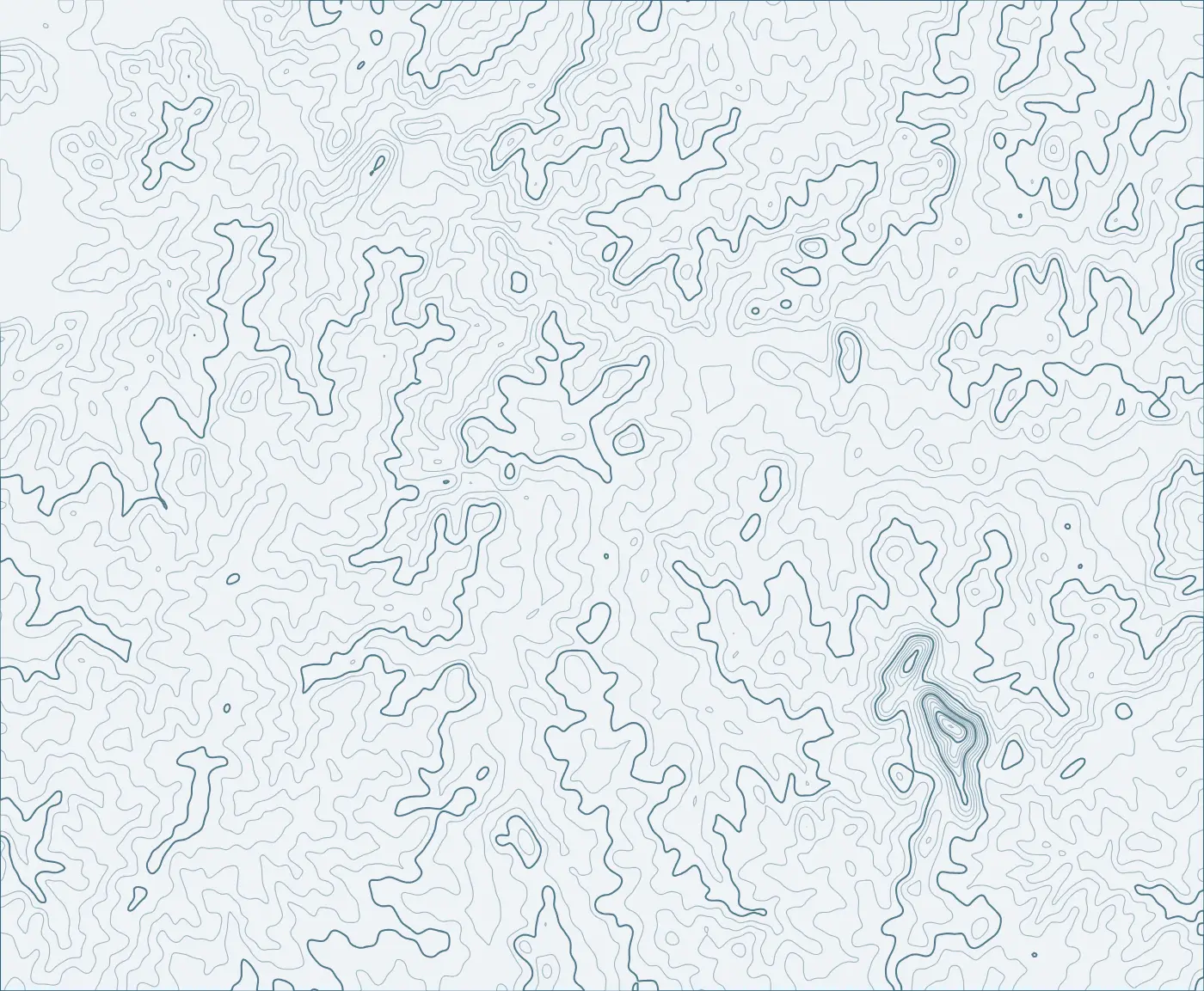 Topographic line map around Woodstock, Georgia